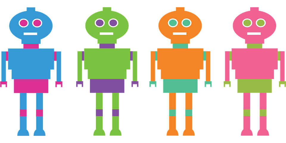 Robots, Computers, Bots, Character, Technology, Person