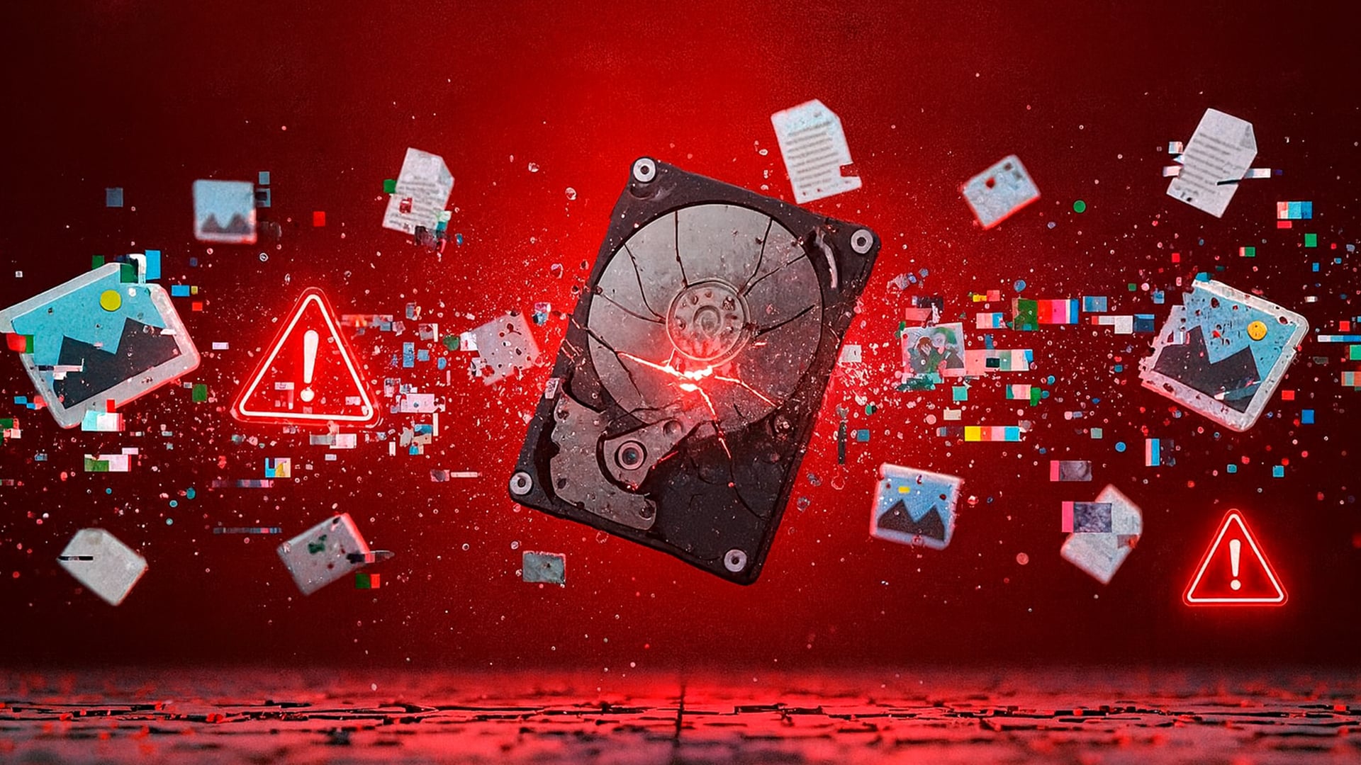 Broken Hard Disk
