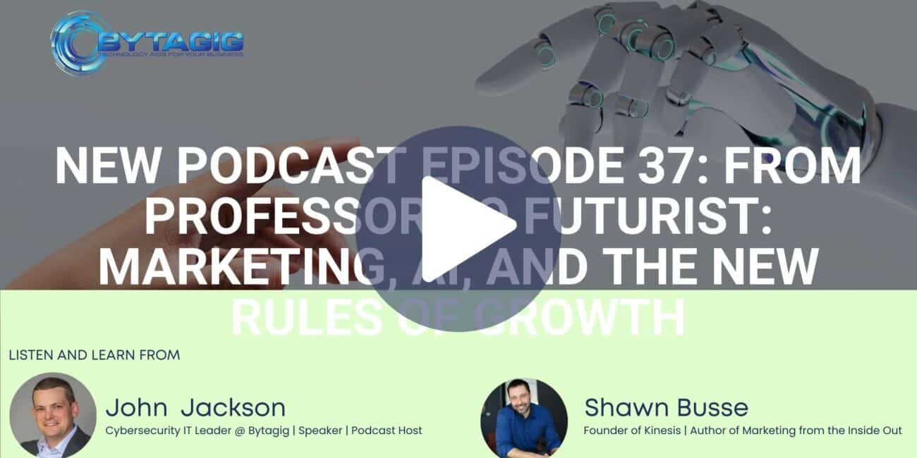 New Podcast Episode 37- From Professor to Futurist- Marketing, AI, and the New Rules of Growth